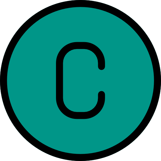 Copyright Pixel Perfect Lineal Color icon