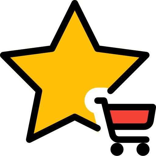star Pixel Perfect Lineal Color icon