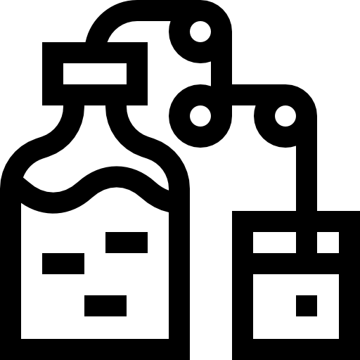 destilar Basic Straight Lineal icono