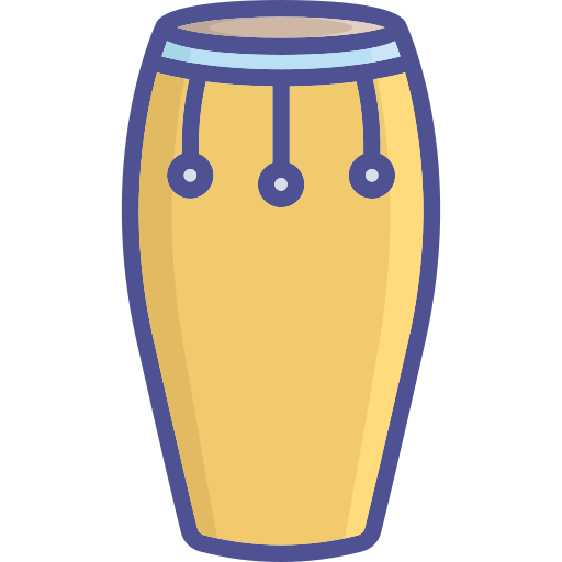 Snare drum Generic color lineal-color icon