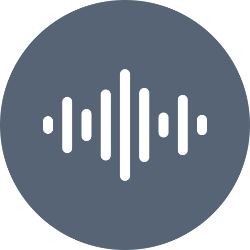Ścieżki dźwiękowe Generic color fill ikona