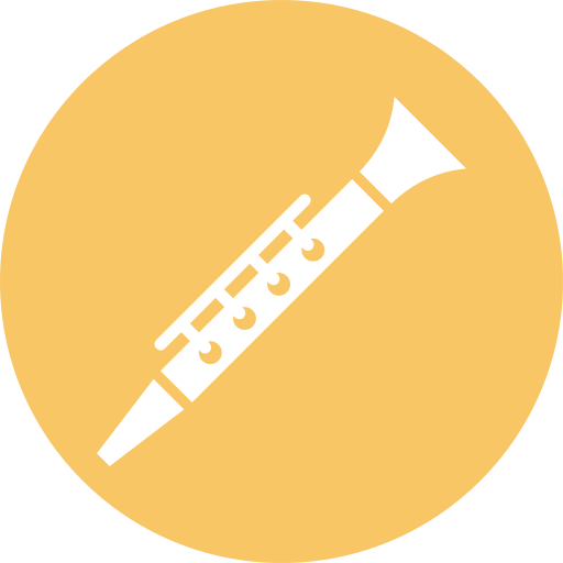tuba Generic color fill icona