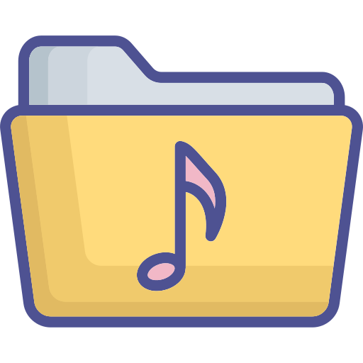Music file Generic color lineal-color icon