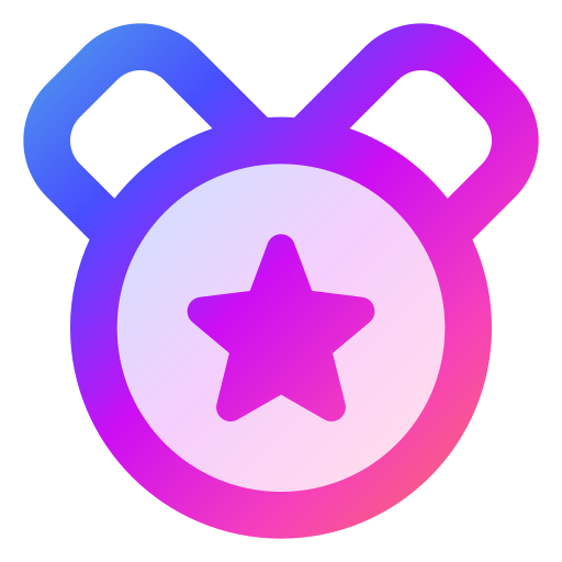 medaille Generic gradient outline icon