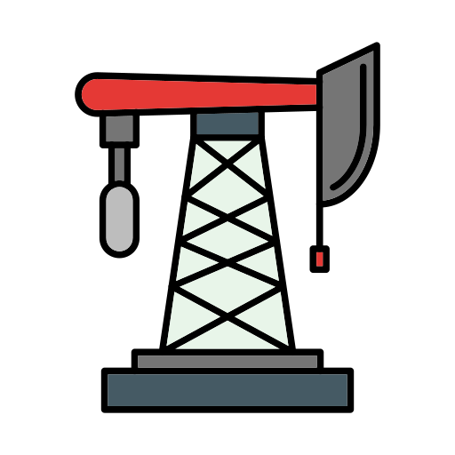 plataforma petrolera Generic color lineal-color icono
