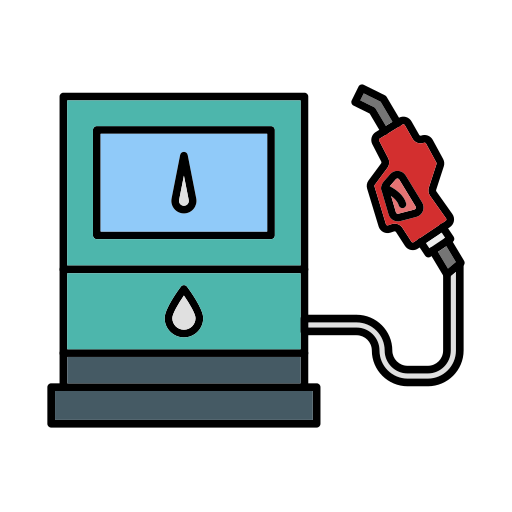 가스 펌프 Generic color lineal-color icon