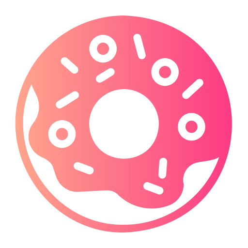donut Generic gradient fill icoon