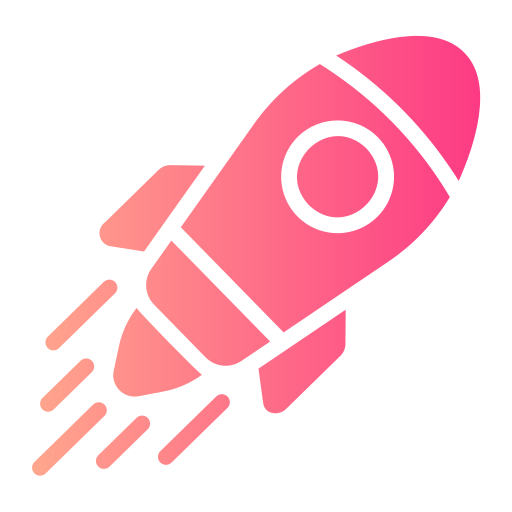 ロケット Generic gradient fill icon