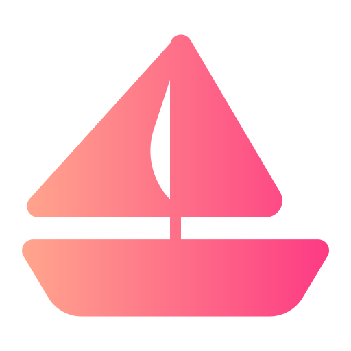 Sailboat Generic gradient fill icon