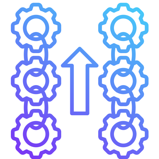 integration Generic gradient outline icon