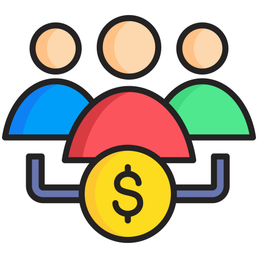 fundusz inwestycyjny Generic color lineal-color ikona