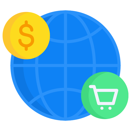 Global market Generic color fill icon