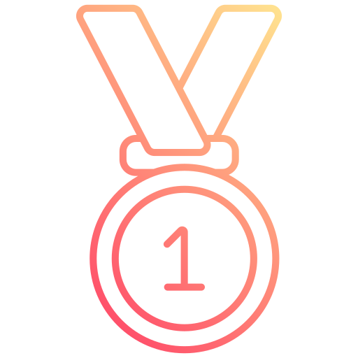 medal Generic gradient outline ikona