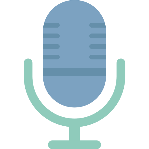 mikrofonumriss Generic color fill icon