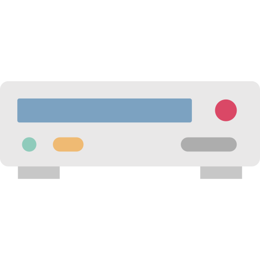 Projector device Generic color fill icon