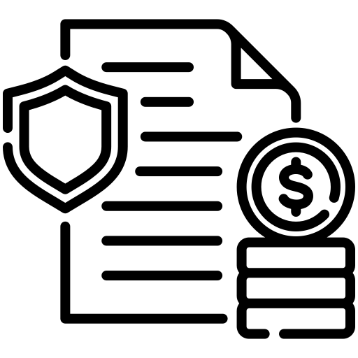 entschädigung Generic black outline icon