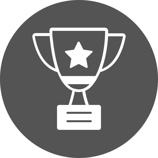 Award trophy Generic color fill icon