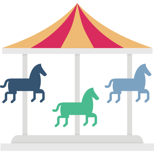 Fair ride Generic color fill icon