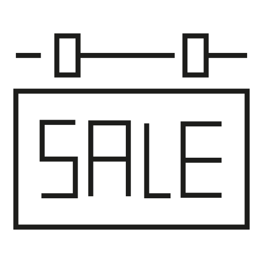 Sale Generic outline icon