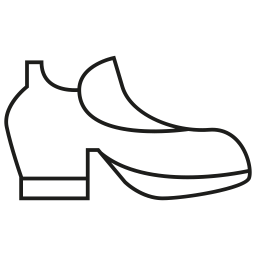zapato Generic outline icono