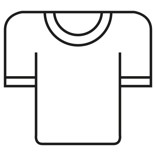 t-shirt Generic outline Icône