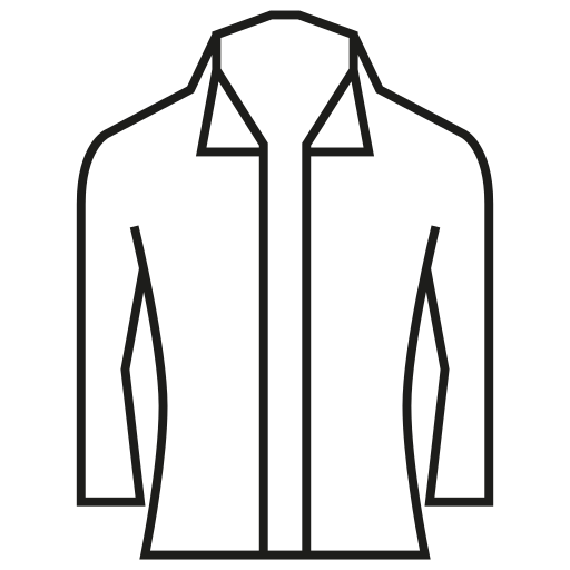 재킷 Generic outline icon