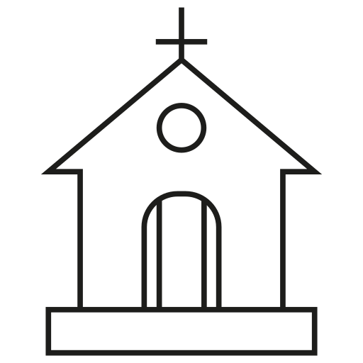 Église Generic outline Icône