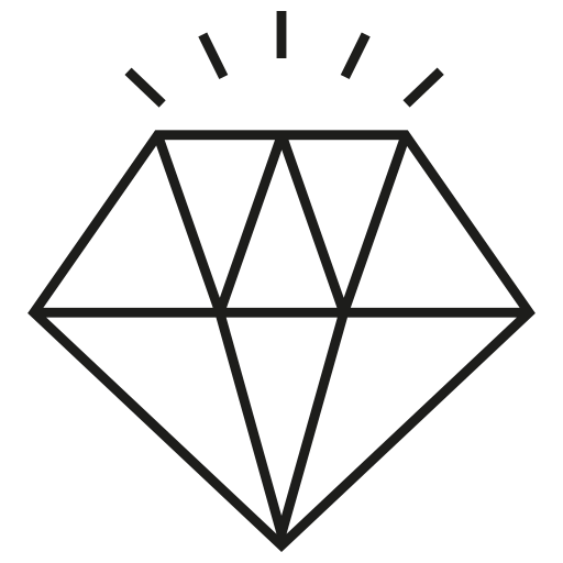 다이아몬드 Generic outline icon