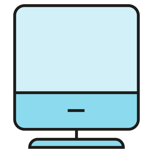 ordinateur Generic color lineal-color Icône