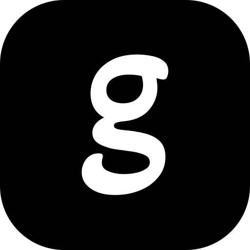 letra g Generic black fill icono