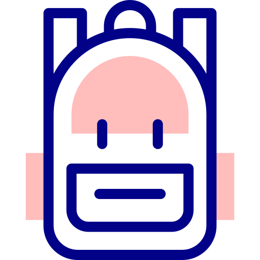 plecak Detailed Mixed Lineal color ikona