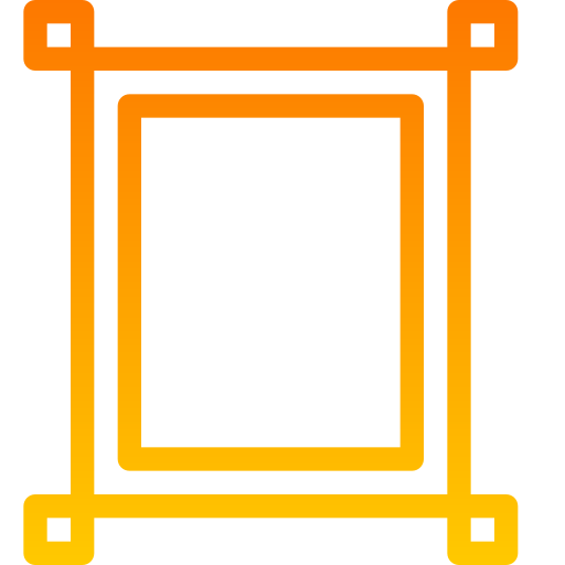 cadre Generic gradient outline Icône