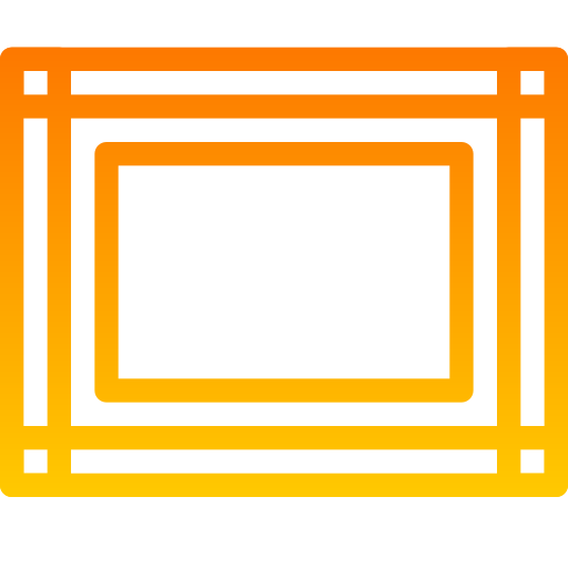 Frame Generic gradient outline icon