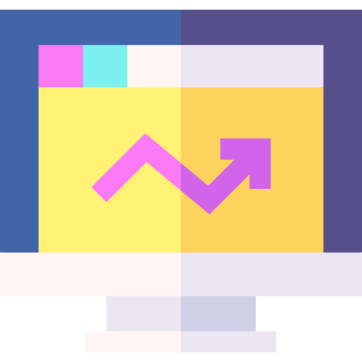 marktanalyse Basic Straight Flat icon