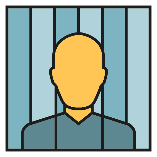 prisionero Generic color lineal-color icono