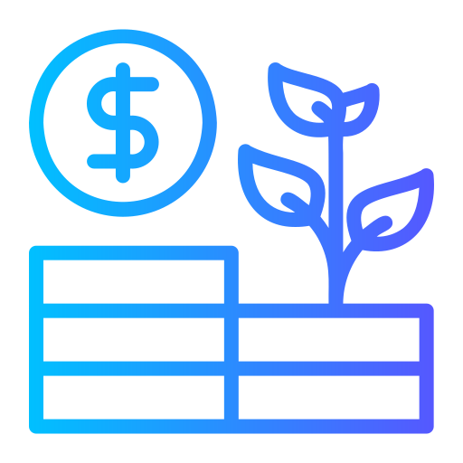 investir Generic gradient outline Ícone