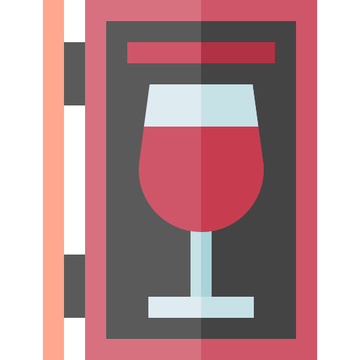 kein alkohol Basic Straight Flat icon