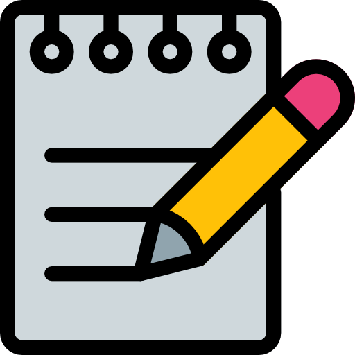 Notes Pixel Perfect Lineal Color icon