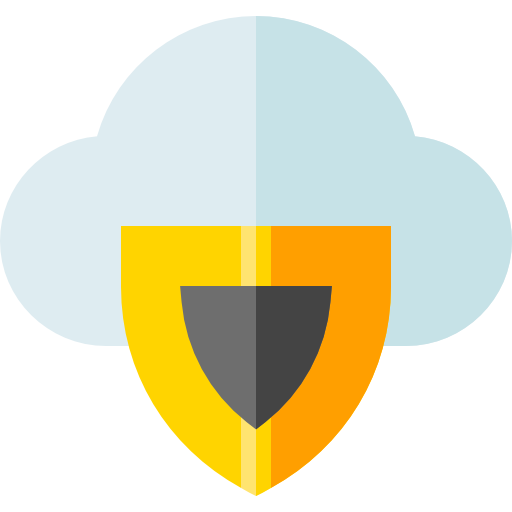 cloud-server Basic Straight Flat icon