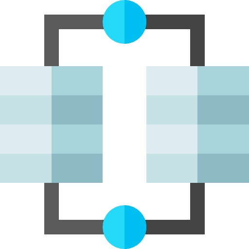 Server Basic Straight Flat icon