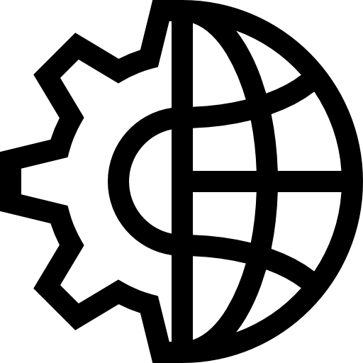インターネット Basic Straight Lineal icon