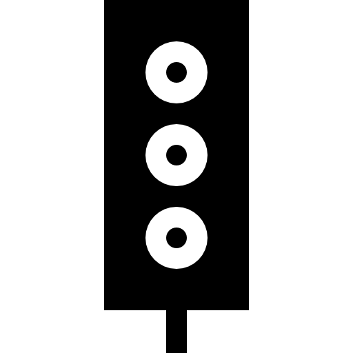 semaforo Basic Straight Filled icona