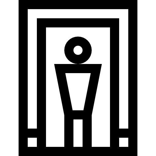 metaal Basic Straight Lineal icoon