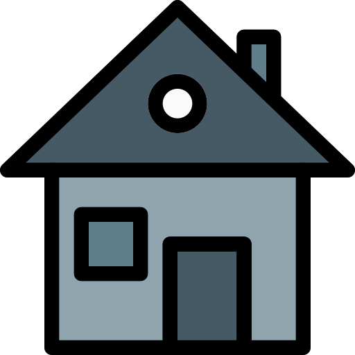 casa Pixel Perfect Lineal Color icono