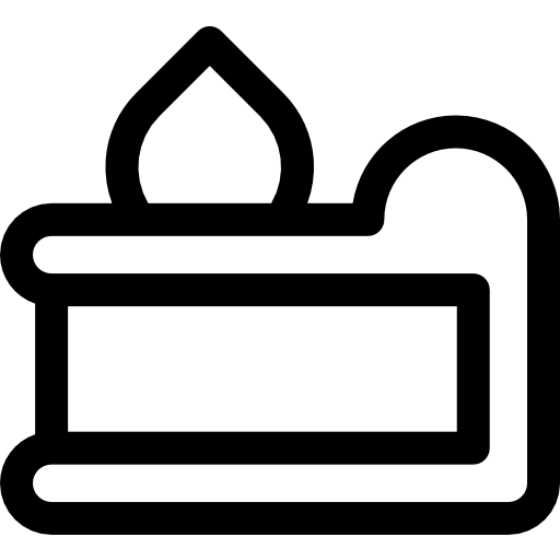 케이크 조각 Basic Rounded Lineal icon