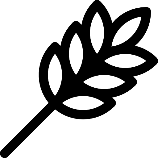 trigo Basic Rounded Lineal icono