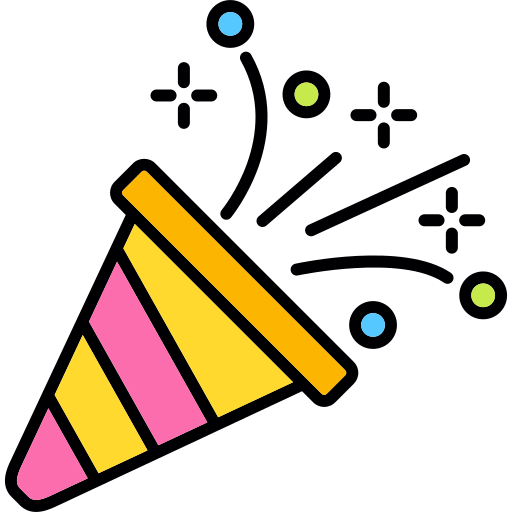confettis Generic color lineal-color Icône
