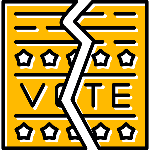 投票用紙 Generic color lineal-color icon