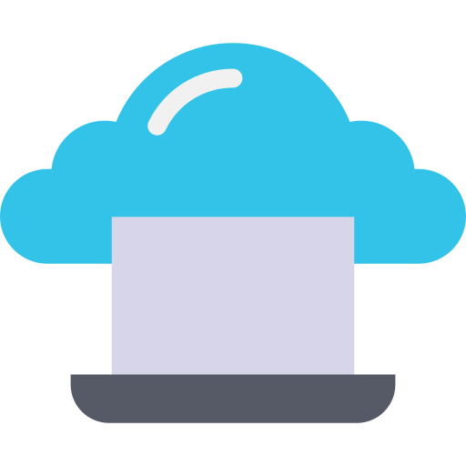 cloud computing Generic color fill icona