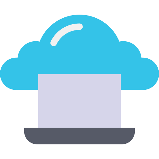 Cloud computing Generic color fill icon